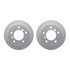4222-40002 by DYNAMIC FRICTION COMPANY - GEOSPEC Coated Rotor- HD Brake Pad - Hardware and Sensor