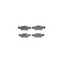 4222-40002 by DYNAMIC FRICTION COMPANY - GEOSPEC Coated Rotor- HD Brake Pad - Hardware and Sensor