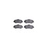 4412-40017 by DYNAMIC FRICTION COMPANY - GEOSPEC Coated Rotor- HD Brake Pad - Hardware