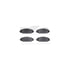 4412-40022 by DYNAMIC FRICTION COMPANY - GEOSPEC Coated Rotor- HD Brake Pad - Hardware