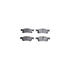 4412-42006 by DYNAMIC FRICTION COMPANY - GEOSPEC Coated Rotor- HD Brake Pad - Hardware