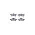 4412-42025 by DYNAMIC FRICTION COMPANY - GEOSPEC Coated Rotor- HD Brake Pad - Hardware