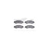 4412-48010 by DYNAMIC FRICTION COMPANY - GEOSPEC Coated Rotor- HD Brake Pad - Hardware