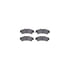 4412-48014 by DYNAMIC FRICTION COMPANY - GEOSPEC Coated Rotor- HD Brake Pad - Hardware