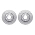 4412-48021 by DYNAMIC FRICTION COMPANY - GEOSPEC Coated Rotor- HD Brake Pad - Hardware