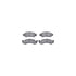 4412-54004 by DYNAMIC FRICTION COMPANY - GEOSPEC Coated Rotor- HD Brake Pad - Hardware