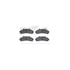 4412-54012 by DYNAMIC FRICTION COMPANY - GEOSPEC Coated Rotor- HD Brake Pad - Hardware