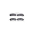 4412-54013 by DYNAMIC FRICTION COMPANY - GEOSPEC Coated Rotor- HD Brake Pad - Hardware