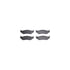 4412-54043 by DYNAMIC FRICTION COMPANY - GEOSPEC Coated Rotor- HD Brake Pad - Hardware