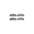 4412-54054 by DYNAMIC FRICTION COMPANY - GEOSPEC Coated Rotor- HD Brake Pad - Hardware