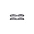 4412-54071 by DYNAMIC FRICTION COMPANY - GEOSPEC Coated Rotor- HD Brake Pad - Hardware