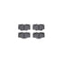 4412-76005 by DYNAMIC FRICTION COMPANY - GEOSPEC Coated Rotor- HD Brake Pad - Hardware