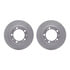 4502-02014 by DYNAMIC FRICTION COMPANY - GEOSPEC Rotors with 5000 Brake Pads