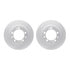 4502-02035 by DYNAMIC FRICTION COMPANY - GEOSPEC Rotors with 5000 Brake Pads