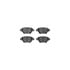 4502-20033 by DYNAMIC FRICTION COMPANY - GEOSPEC Rotors with 5000 Brake Pads