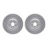 4502-20051 by DYNAMIC FRICTION COMPANY - GEOSPEC Rotors with 5000 Brake Pads