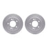 4502-21073 by DYNAMIC FRICTION COMPANY - GEOSPEC Rotors with 5000 Brake Pads