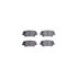 4502-21081 by DYNAMIC FRICTION COMPANY - GEOSPEC Rotors with 5000 Brake Pads