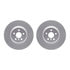 4502-31283 by DYNAMIC FRICTION COMPANY - GEOSPEC Rotors with 5000 Brake Pads