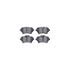 4502-32046 by DYNAMIC FRICTION COMPANY - GEOSPEC Rotors with 5000 Brake Pads