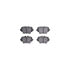 4502-31287 by DYNAMIC FRICTION COMPANY - GEOSPEC Rotors with 5000 Brake Pads