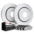 4502-40097 by DYNAMIC FRICTION COMPANY - GEOSPEC Rotors with 5000 Brake Pads