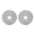 4502-46086 by DYNAMIC FRICTION COMPANY - Geospec Rotors with 5000 Advanced Brake Pads