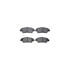 4502-59131 by DYNAMIC FRICTION COMPANY - GEOSPEC Rotors with 5000 Brake Pads