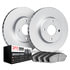 4502-59131 by DYNAMIC FRICTION COMPANY - GEOSPEC Rotors with 5000 Brake Pads