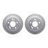 4502-63118 by DYNAMIC FRICTION COMPANY - GEOSPEC Rotors with 5000 Brake Pads