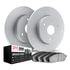 4502-63179 by DYNAMIC FRICTION COMPANY - GEOSPEC Rotors with 5000 Brake Pads