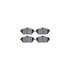 4502-63189 by DYNAMIC FRICTION COMPANY - GEOSPEC Rotors with 5000 Brake Pads