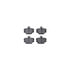 4502-63179 by DYNAMIC FRICTION COMPANY - GEOSPEC Rotors with 5000 Brake Pads