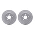 4502-67157 by DYNAMIC FRICTION COMPANY - GEOSPEC Rotors with 5000 Brake Pads