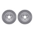 4502-73165 by DYNAMIC FRICTION COMPANY - GEOSPEC Rotors with 5000 Brake Pads