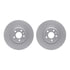 4502-73157 by DYNAMIC FRICTION COMPANY - GEOSPEC Rotors with 5000 Brake Pads