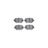 4502-73172 by DYNAMIC FRICTION COMPANY - GEOSPEC Rotors with 5000 Brake Pads