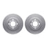 4502-74077 by DYNAMIC FRICTION COMPANY - GEOSPEC Rotors with 5000 Brake Pads