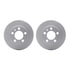 4502-74090 by DYNAMIC FRICTION COMPANY - GEOSPEC Rotors with 5000 Brake Pads