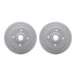 4502-74075 by DYNAMIC FRICTION COMPANY - GEOSPEC Rotors with 5000 Brake Pads