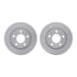 4502-74104 by DYNAMIC FRICTION COMPANY - GEOSPEC Rotors with 5000 Brake Pads