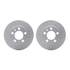 4502-74091 by DYNAMIC FRICTION COMPANY - GEOSPEC Rotors with 5000 Brake Pads