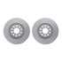 4502-74106 by DYNAMIC FRICTION COMPANY - GEOSPEC Rotors with 5000 Brake Pads