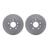 4502-80113 by DYNAMIC FRICTION COMPANY - GEOSPEC Rotors with 5000 Brake Pads