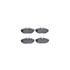 4502-99006 by DYNAMIC FRICTION COMPANY - GEOSPEC Rotors with 5000 Brake Pads