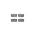 4502-99008 by DYNAMIC FRICTION COMPANY - GEOSPEC Rotors with 5000 Brake Pads