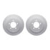 4502-99133 by DYNAMIC FRICTION COMPANY - GEOSPEC Rotors with 5000 Brake Pads