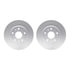 4512-01012 by DYNAMIC FRICTION COMPANY - GEOSPEC Coated Rotors with 5000 Brake Pads - Ceramic and Hardware