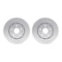 4512-01015 by DYNAMIC FRICTION COMPANY - GEOSPEC Coated Rotors with 5000 Brake Pads - Ceramic and Hardware