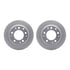 4512-02033 by DYNAMIC FRICTION COMPANY - GEOSPEC Coated Rotors with 5000 Brake Pads - Ceramic and Hardware